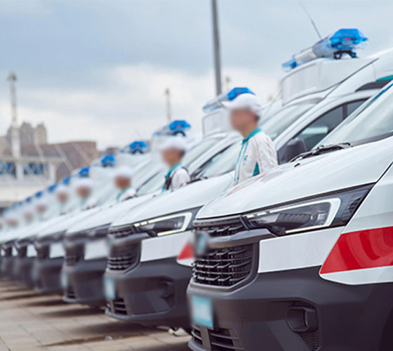 万安县服务车队展示